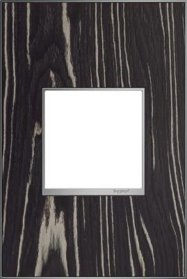 Legrand - AWM1G2MA4 - adorne - One-Gang Screwless Wall Plate - Macassar