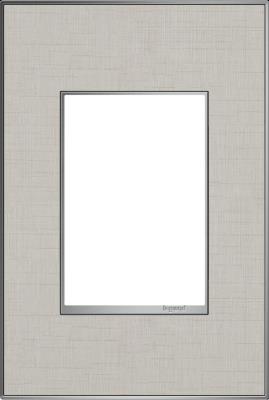 Legrand - AWM1G3TL4 - adorne - One-Gang-Plus Screwless Wall Plate - True Linen
