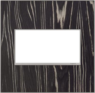 Legrand - AWM2GMA4 - adorne - Two-Gang Screwless Wall Plate - Macassar