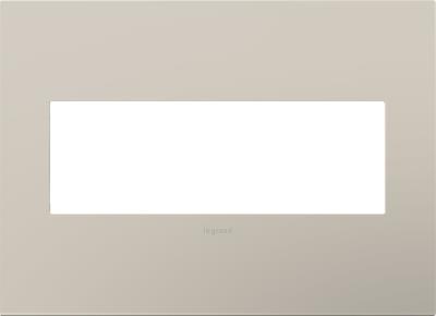 Legrand - AWP3GGG4 - adorne - Three-Gang Screwless Wall Plate - Greige
