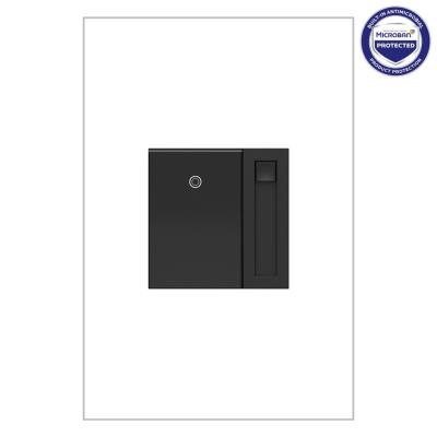 Legrand - ADPD4FBL3P2G4 - adorne - 0-10V Paddle Dimmer with Microban - Graphite