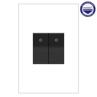 Legrand - ASPD1531G277 - adorne - 277V Paddle Switch, Half-Size with Microban - Graphite