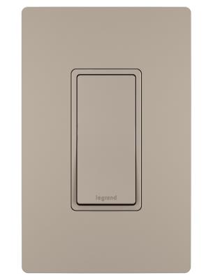 Legrand - TM870NICC10 - radiant - 15A Single-Pole Switch - Nickel