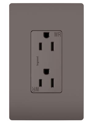 Legrand - 885TRWR - radiant - Outdoor Outlet - Brown