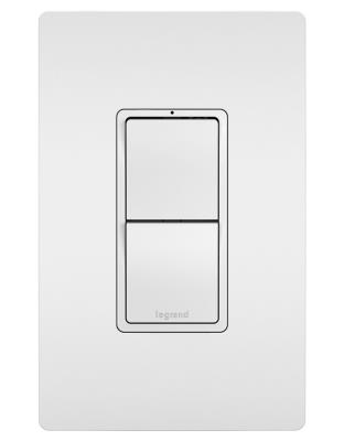 Legrand - RCD33W - radiant - Two Single Pole/3-Way Switches - White
