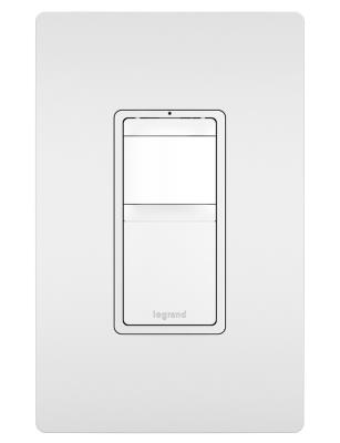 Legrand - RRW600VTC - radiant - Single-Pole 3-Way Vacancy Sensor - White