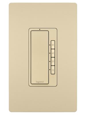 Legrand - RT2I - radiant - 4-Button Digital Timer - Ivory