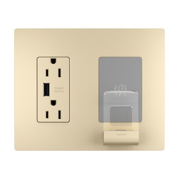 Legrand - RWC826USBICCV2 - radiant - Wireless Charger - Ivory