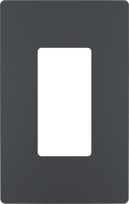 Legrand - RWP26GCC6 - radiant - One-Gang Screwless Wall Plate - Graphite