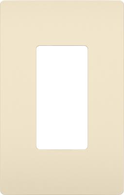 Legrand - RWP26LA - radiant - One-Gang Screwless Wall Plate - Light Almond