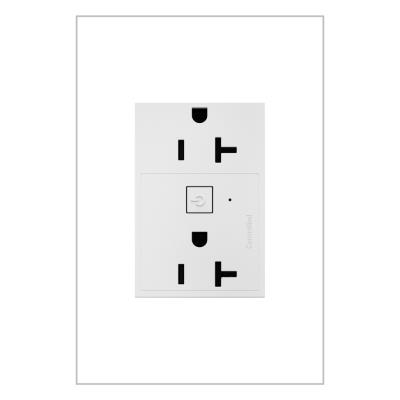 Legrand - WNAR203W1 - adorne - 20A Smart Outlet with Netatmo, Plus-Size - White