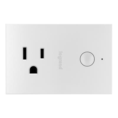 Legrand - WNP10 - radiant - Plug-In Smart Switch, with Netatmo - White