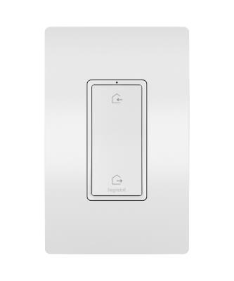 Legrand - WNRL33WH - radiant - Wireless Home/Away Smart Switch, with Netatmo - White