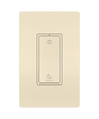 Legrand - WNRL43LA - radiant - Wireless Wake/Sleep Smart Switch, with Netatmo - Light Almond