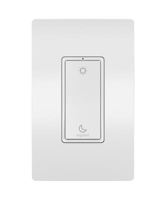 Legrand - WNRL43WH - radiant - Wireless Wake/Sleep Smart Switch, with Netatmo - White