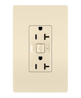 Legrand - WNRR20LA - radiant - Smart 20A Outlet with Netatmo - Light Almond