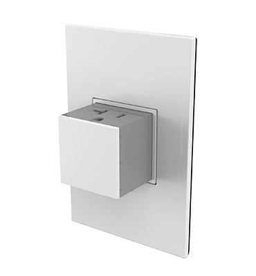 Legrand - ARPTR201GW2 - adorne - 20A One-Gang Pop-Out Outlet - White