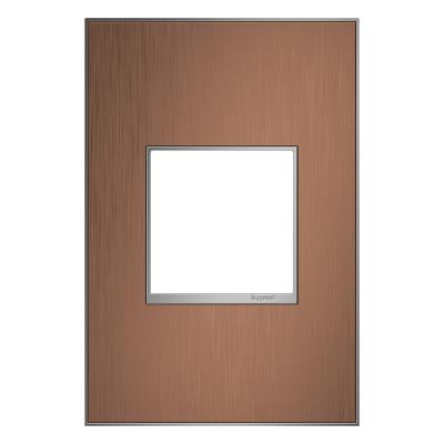 Legrand - AWM1G2CU4 - adorne - One-Gang Screwless Wall Plate - Copper