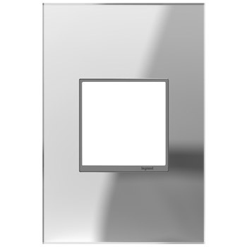 Legrand - AWM1G2MR1 - adorne - One-Gang Screwless Wall Plate - Mirror