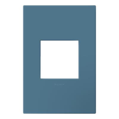 Legrand - AWP1G2MY - adorne - One-Gang-Plus Screwless Wall Plate with Microban - Mystic