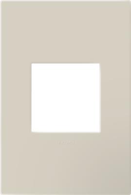 Legrand - AWP1G2OM - adorne - One-Gang-Plus Screwless Wall Plate with Microban - Oatmeal