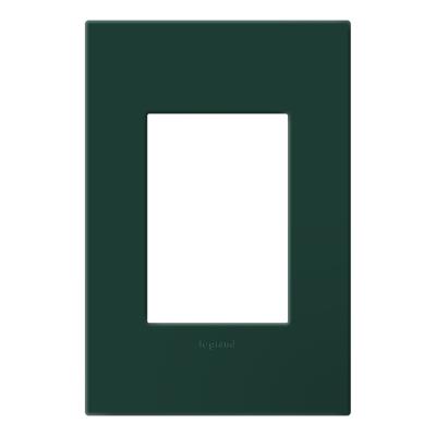 Legrand - AWP1G3EG - adorne - One-Gang Screwless Wall Plate with Microban - Evergreen