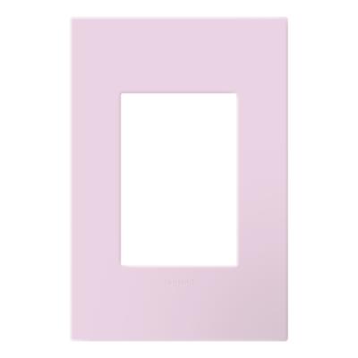 Legrand - AWP1G3RA - adorne - One-Gang Screwless Wall Plate with Microban - Rosa