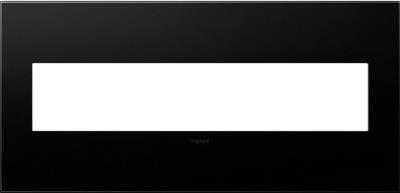 Legrand - AWP5GGR1 - adorne - Five-Gang Screwless Wall Plate with Microban - Graphite