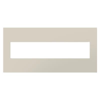 Legrand - AWP5GOM - adorne - Five-Gang Screwless Wall Plate with Microban - Oatmeal