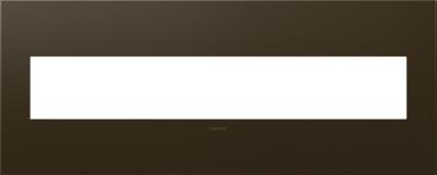 Legrand - AWP6GBR1 - adorne - Six-Gang Screwless Wall Plate - Bronze