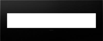 Legrand - AWP6GGR1 - adorne - Six-Gang Screwless Wall Plate with Microban - Graphite