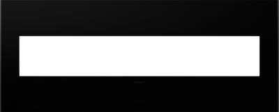 Legrand - AWP6GNK1 - adorne - Six-Gang Screwless Wall Plate - Black Ink