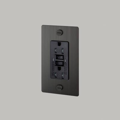 Buster + Punch - NSC-093803 - Duplex Outlet - Smoked Bronze