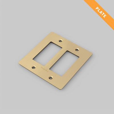 Buster + Punch - NPL-05294 - Wall Plate - Brass