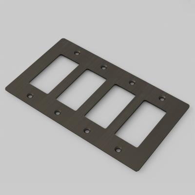 Buster + Punch - NPL-093594 - Wall Plate - Smoked Bronze