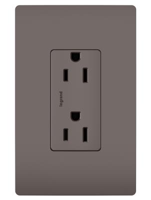 Legrand - 885TR - radiant - Tamper-Resistant Outlet - Brown