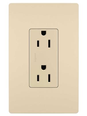 Legrand - 885TRI - radiant - Tamper-Resistant Outlet - Ivory