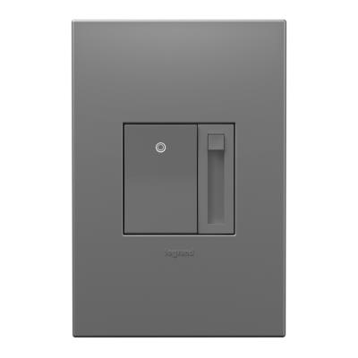 Legrand - ADPD153LM2 - adorne - 150W LED Advanced Dimmer with Microban - Magnesium