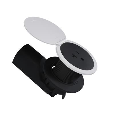 Legrand - CP498LMW - radiant - Kitchen Countertop Outlet Lid W - Matte White