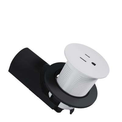 Legrand - CP498TR15W - radiant - Single Kitchen Countertop Outlet TR 15A 125V - White