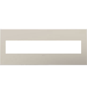 Legrand - AWP6GGG1 - adorne - Six-Gang Screwless Wall Plate - Greige