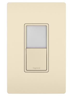 Legrand - NTL873LACC6 - radiant - Single Pole/3-Way Switch with Night Light - Light Almond