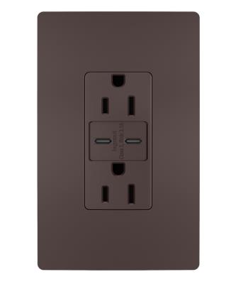 Legrand - R26USBCCDBCCV4 - radiant - 3.1 C-C USB+15A DUP REC DB VPK - Dark Bronze