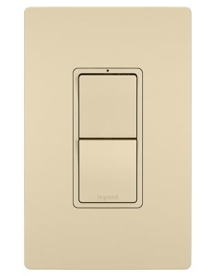 Legrand - RCD33I - radiant - Two Single Pole/3-Way Switches - Ivory
