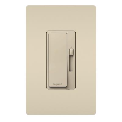 Legrand - RHL153PLA - radiant - LED Advanced 150W Single Pole/3-Way Dimmer - Light Almond