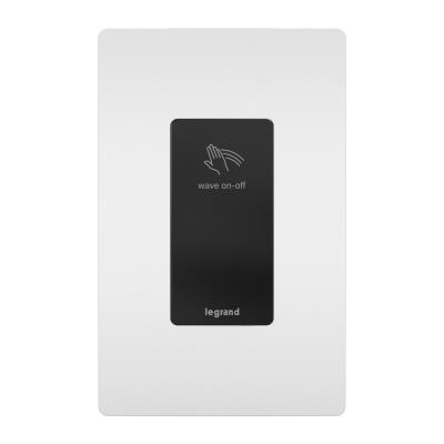 Legrand - RSWV203 - radiant - 20A Wave Switch - Black