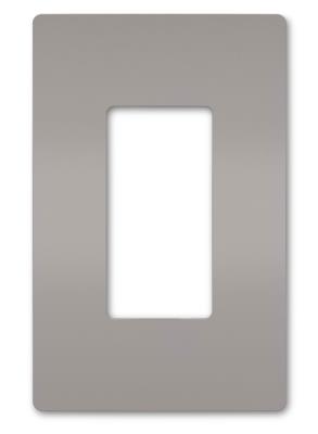 Legrand - RWP26GRY - radiant - One-Gang Screwless Wall Plate - Gray