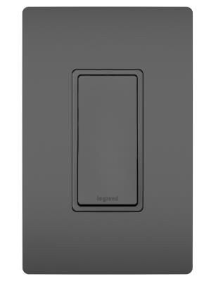 Legrand - TM870BK - radiant - 15A Single-Pole Switch - Black