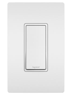 Legrand - TM870WSL - radiant - 15A Single-Pole Switch with Locator Light - White