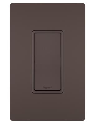 Legrand - TM873DBCC10 - radiant - 15A 3-Way Switch - Dark Bronze